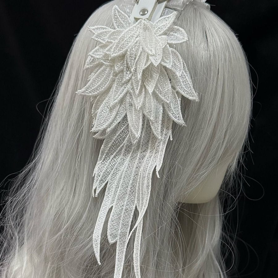 Lolita Accessories Headwear Angel Wings Gothic Subculture Hairband Hair Accessories