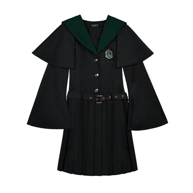 Academic Department Magic Cape Dress Outfit Burgundy School Daily