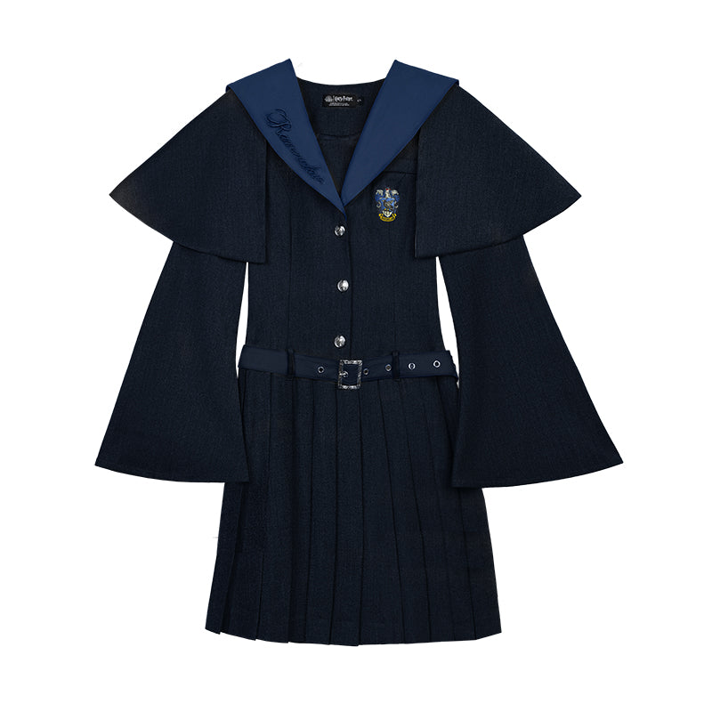 Academic Department Magic Cape Dress Outfit Burgundy School Daily