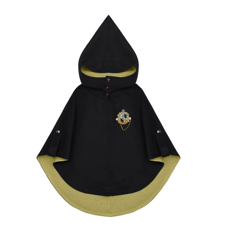Academic Department Genuine Joint Hooded Woolen Loose Cloak Shawl Academy of Magic