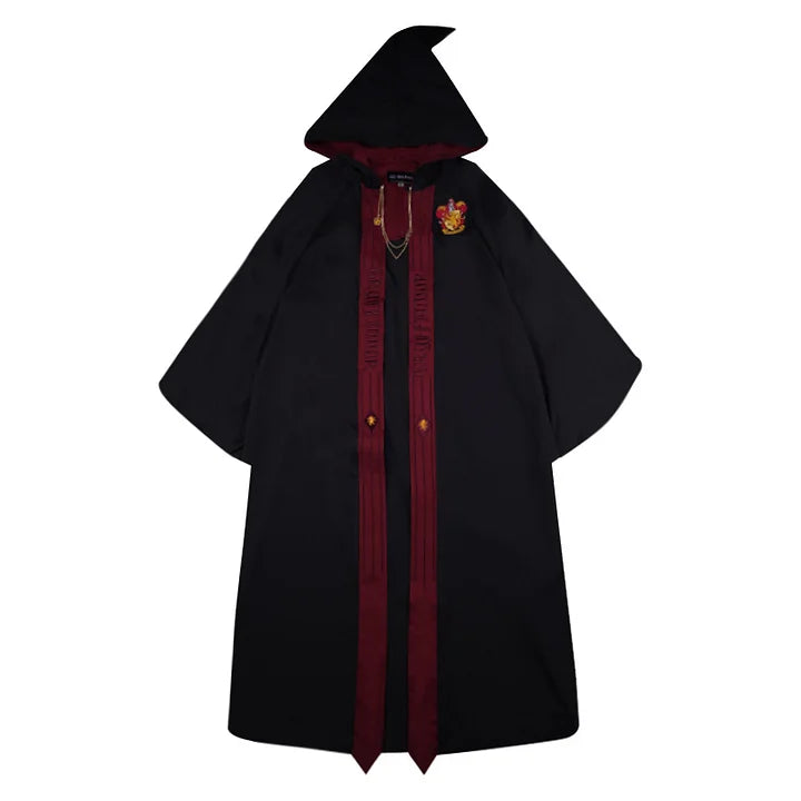 Academic Department Genuine Authorized Official Joint Hooded Wizard Cloak JK Uniform Robe Academy Style