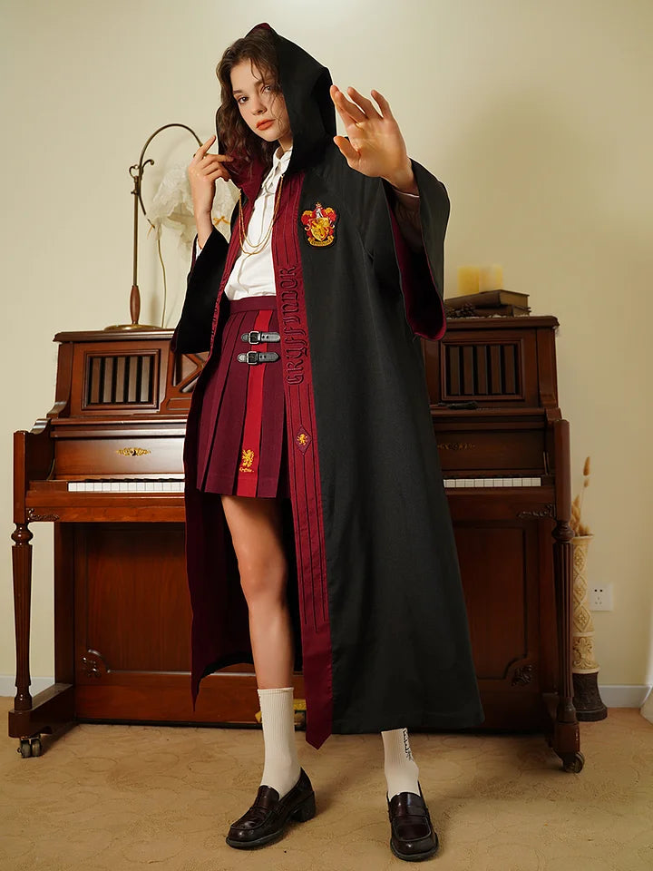 Academic Department Genuine Authorized Official Joint Hooded Wizard Cloak JK Uniform Robe Academy Style