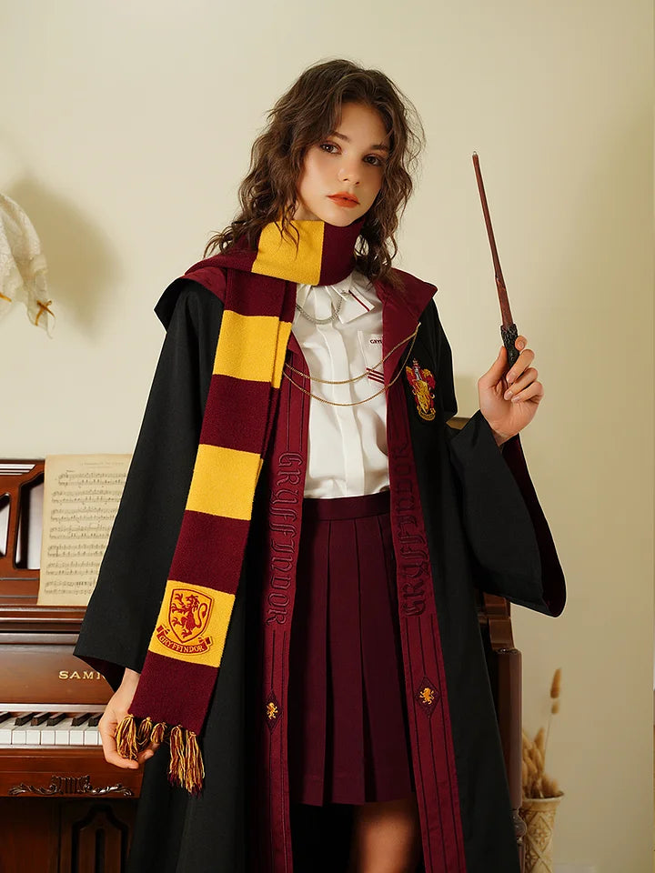 Academic Department Genuine Authorized Official Joint Hooded Wizard Cloak JK Uniform Robe Academy Style