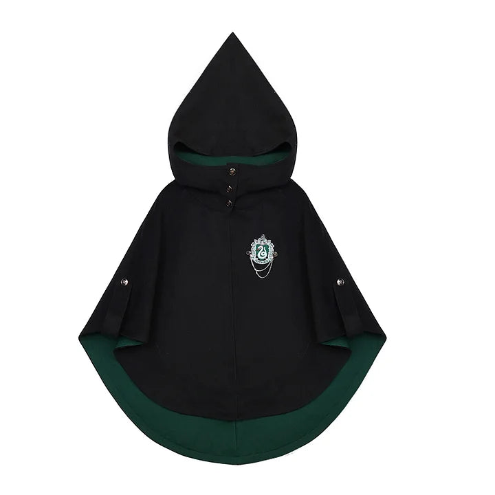 Academic Department Genuine Joint Hooded Woolen Loose Cloak Shawl Academy of Magic