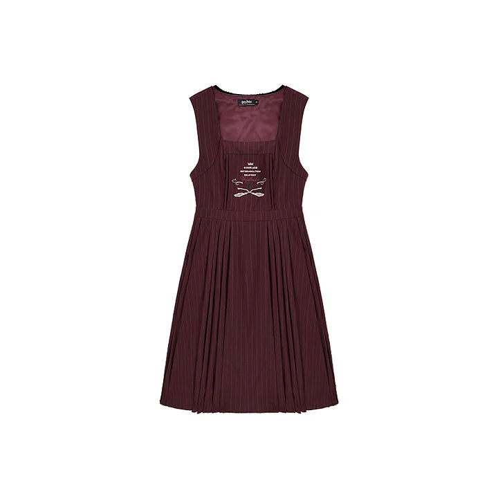 Academic Department Genuine Joint Vest Skirt Added Invisible Pockets Academic Skirt