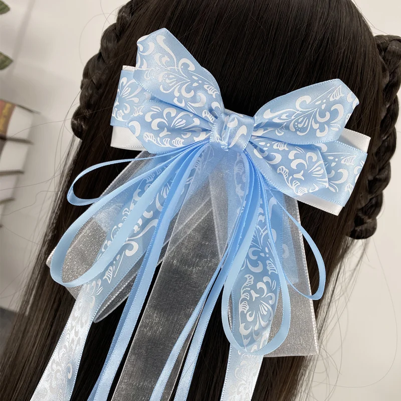 Antique Fairy Streamer Headgear Hanfu Element Hair Accessories Bow Lolita Hair Accessories