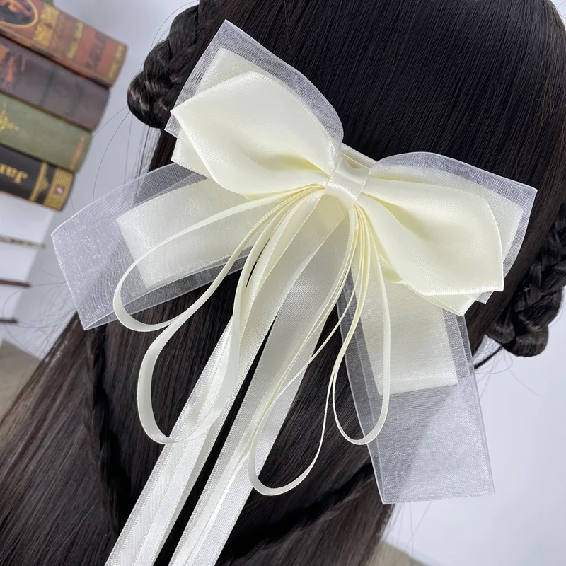 Antique Fairy Streamer Headgear Hanfu Element Hair Accessories Bow Lolita Hair Accessories