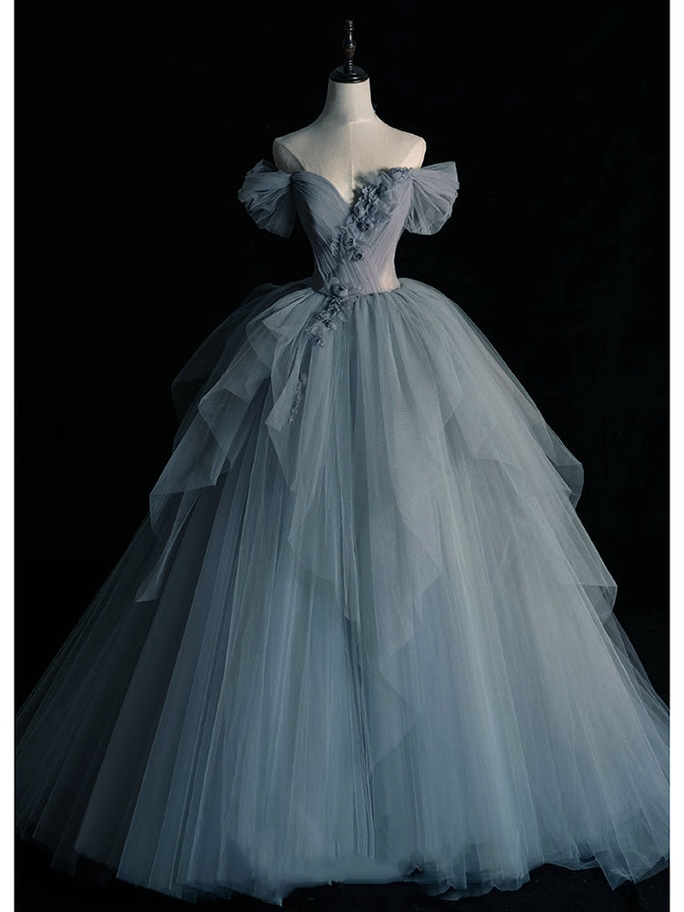 Hime Lolita Blue Evening Light Luxury High-end French Casual Light Lolita