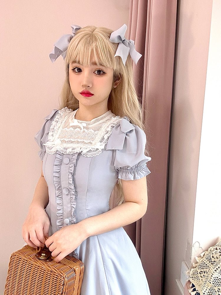 Classic Lolita Long Dress Elegant and Vintage Lolita OP