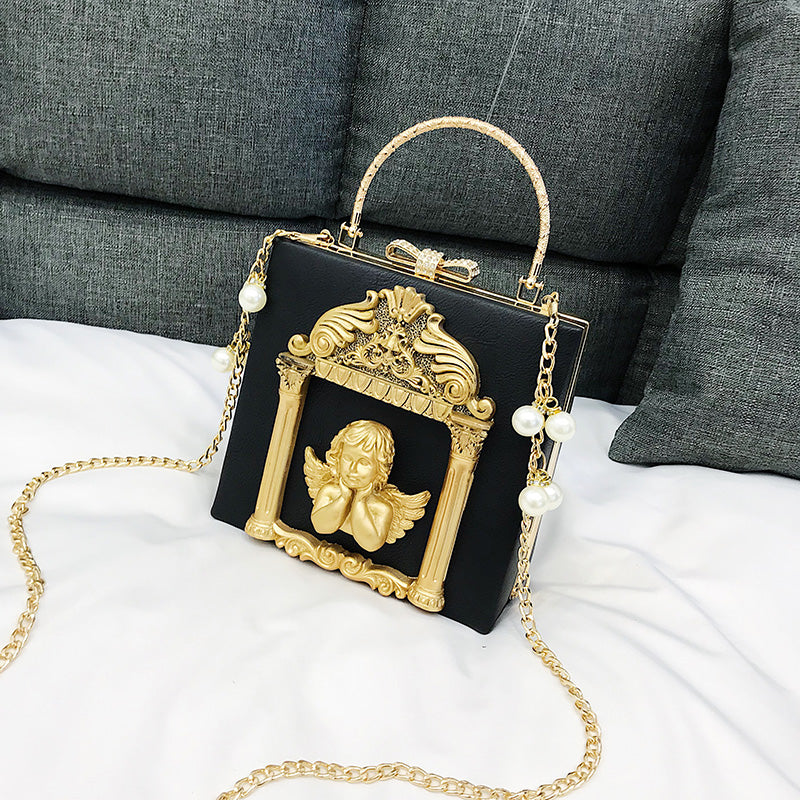 Dark Girl Baroque Style Retro Bag Female Lolita Handbag Shoulder Messenger Bag
