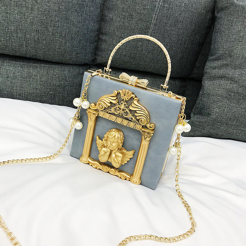 Dark Girl Baroque Style Retro Bag Female Lolita Handbag Shoulder Messenger Bag