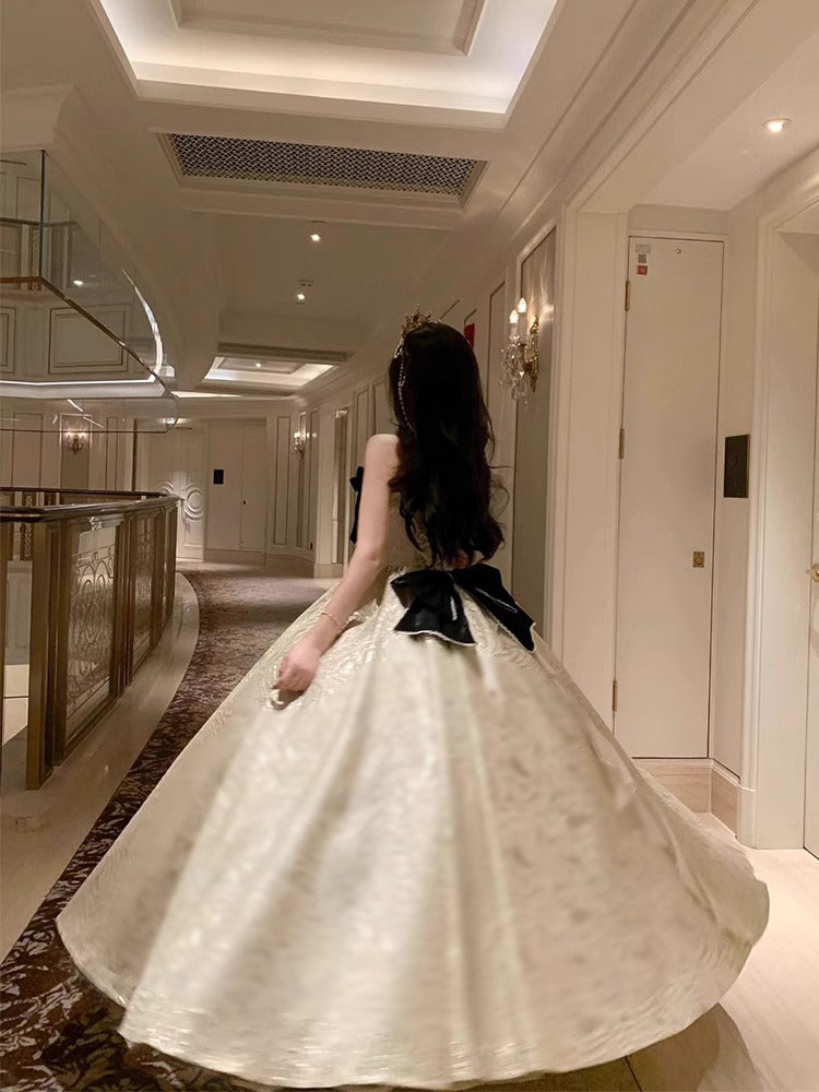 Hime Lolita Lolita Dress High-end Light Luxury Birthday Party Lolita Princess Dress Graduation Ceremony Birthday Party  One Piece Dress