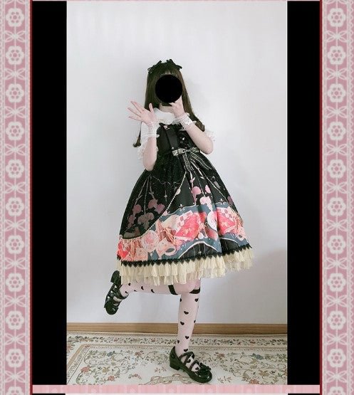 Light Pink Sweetheart Cute Sleeveless JSK OP Lolita Dress