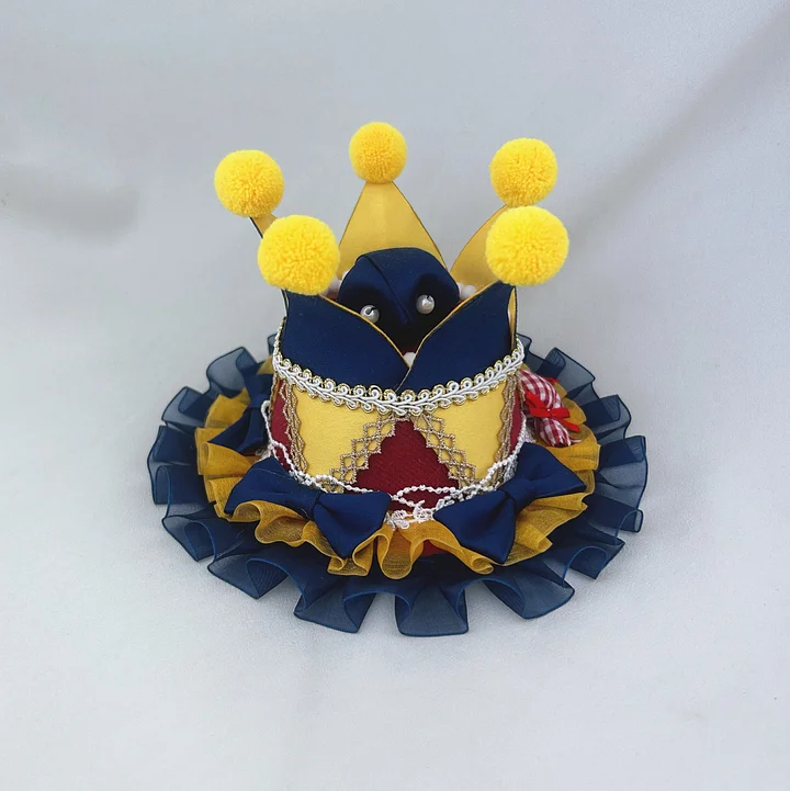 Lolita Accessories Black Lolita Hair Accessories Clown Hat Hat Headgear Lolita Star Hairpin Headwear and Accessories