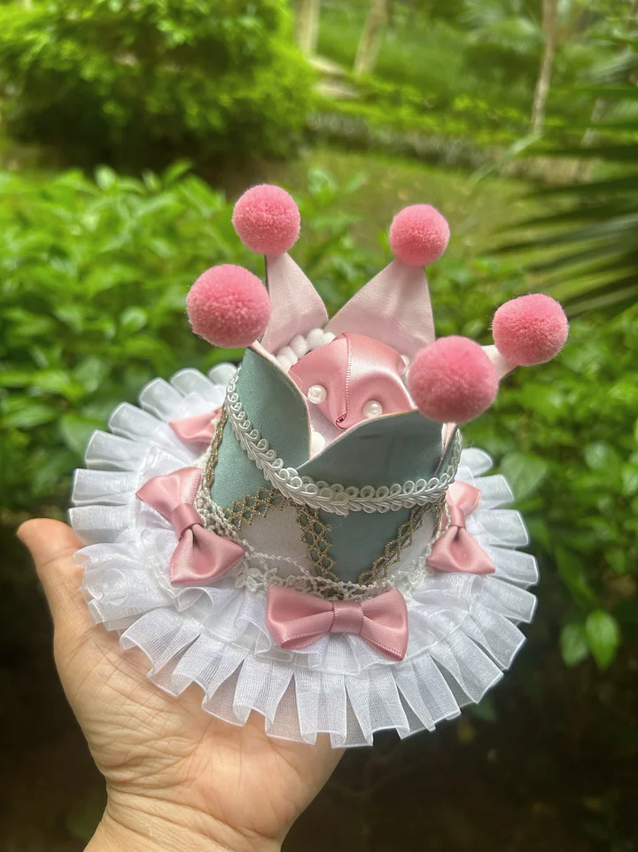 Lolita Accessories Black Lolita Hair Accessories Clown Hat Hat Headgear Lolita Star Hairpin Headwear and Accessories