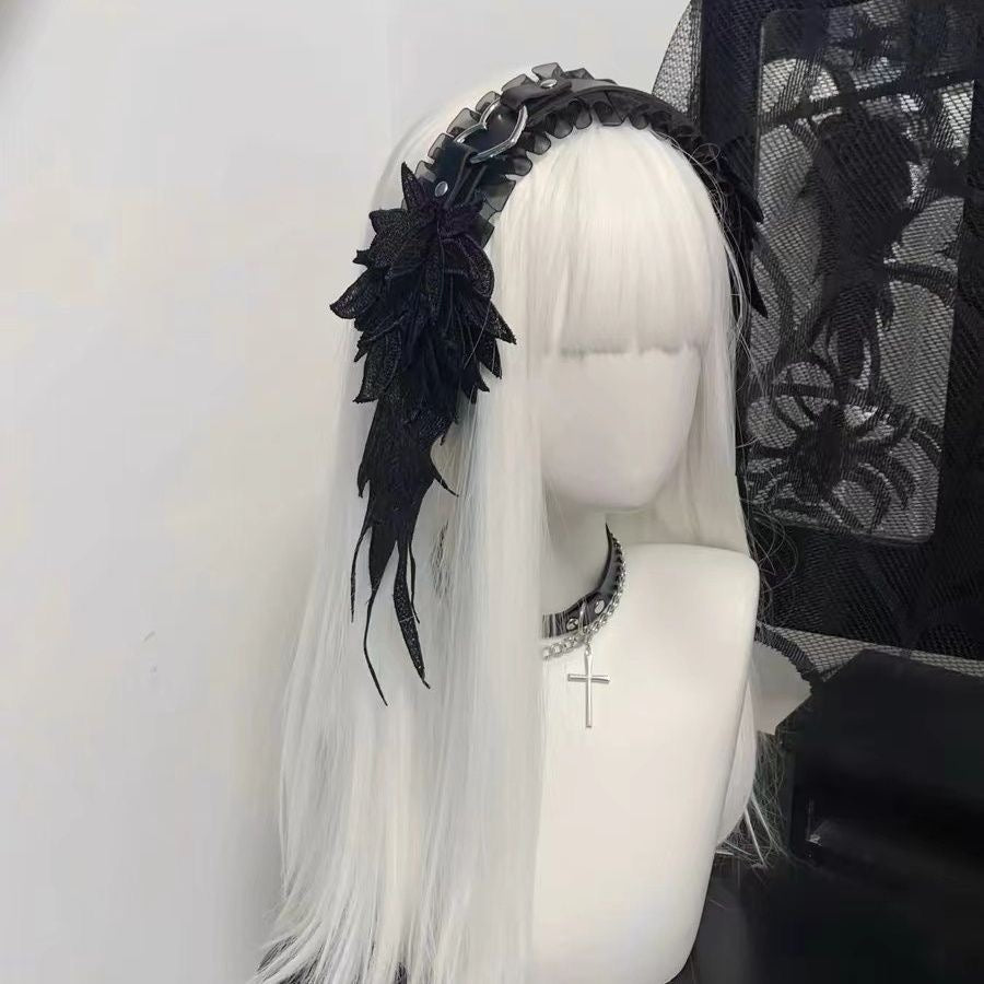 Lolita Accessories Headwear Angel Wings Gothic Subculture Hairband Hair Accessories