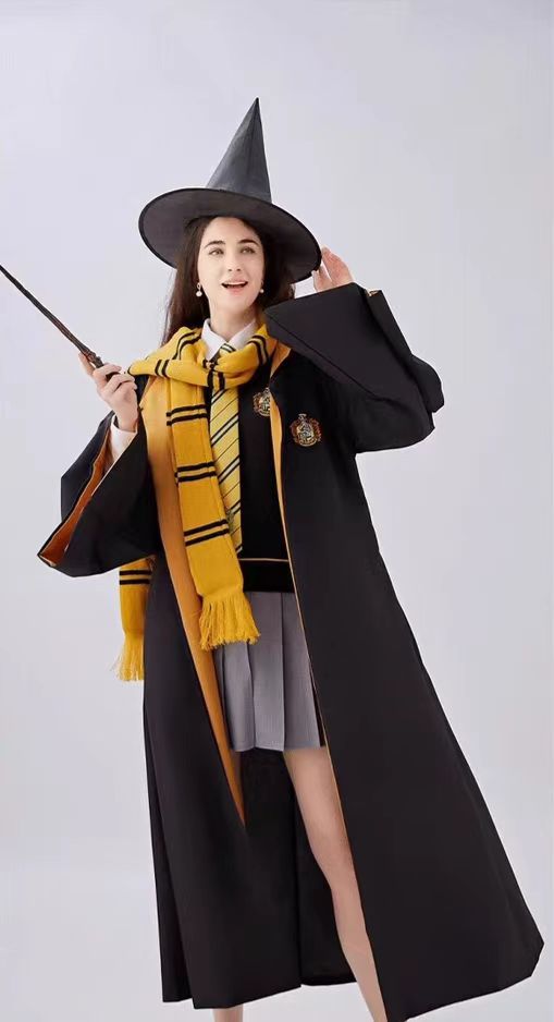 Lolita Coat Wizard Magic Robe Academic Gothic Cosplay Costume for Halloween
