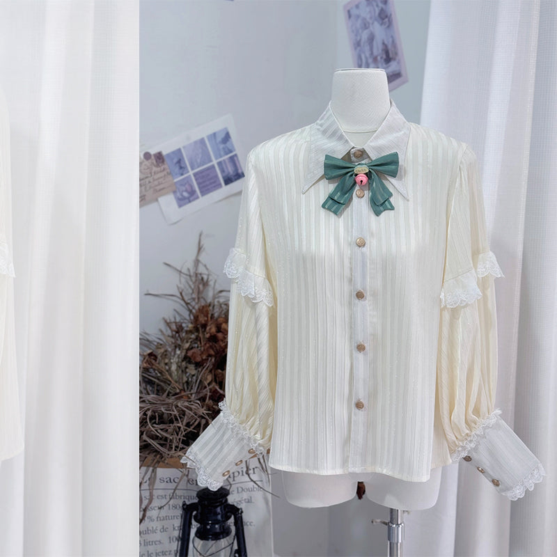 [Pre] Ouji Fashion Cute Garden Set Prince Vest Shirt Summer Daily Outfit