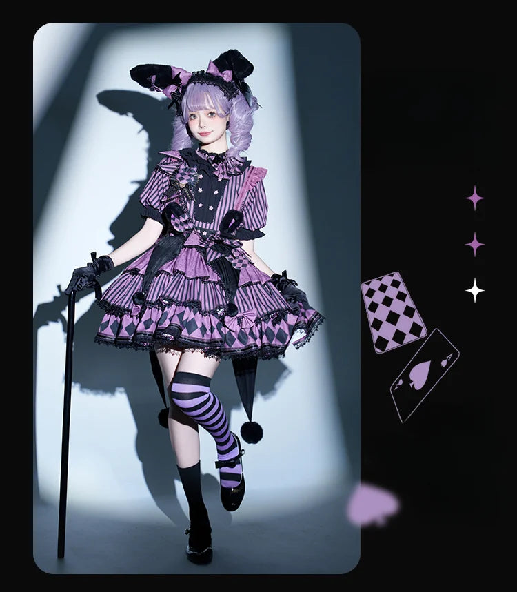Ouji Fashion Goth Lolita Aristocrat Style Prince Coat Short Pants Set Elegant Purple White Color Unisex Daily Wear Autumn Winter Outfit
