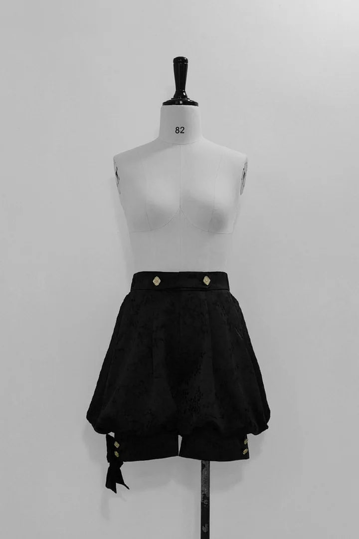 Ouji Fashion Lolita Outfit Vintage Gothic Purple Bow Shirt Black Vest Shorts Elegant Prince Style Blouse Shirt