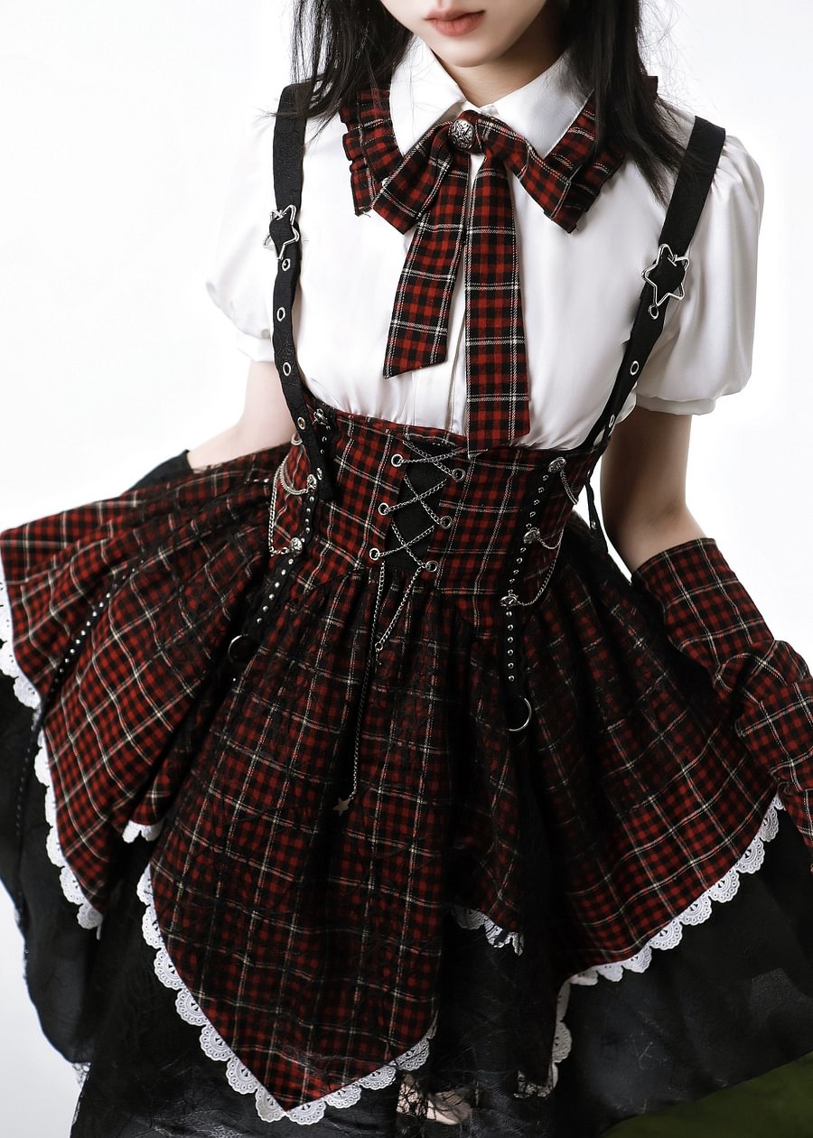 Ouji Fashion Lolita Sweet Hottie Abi Wind Lolita Black Dress
