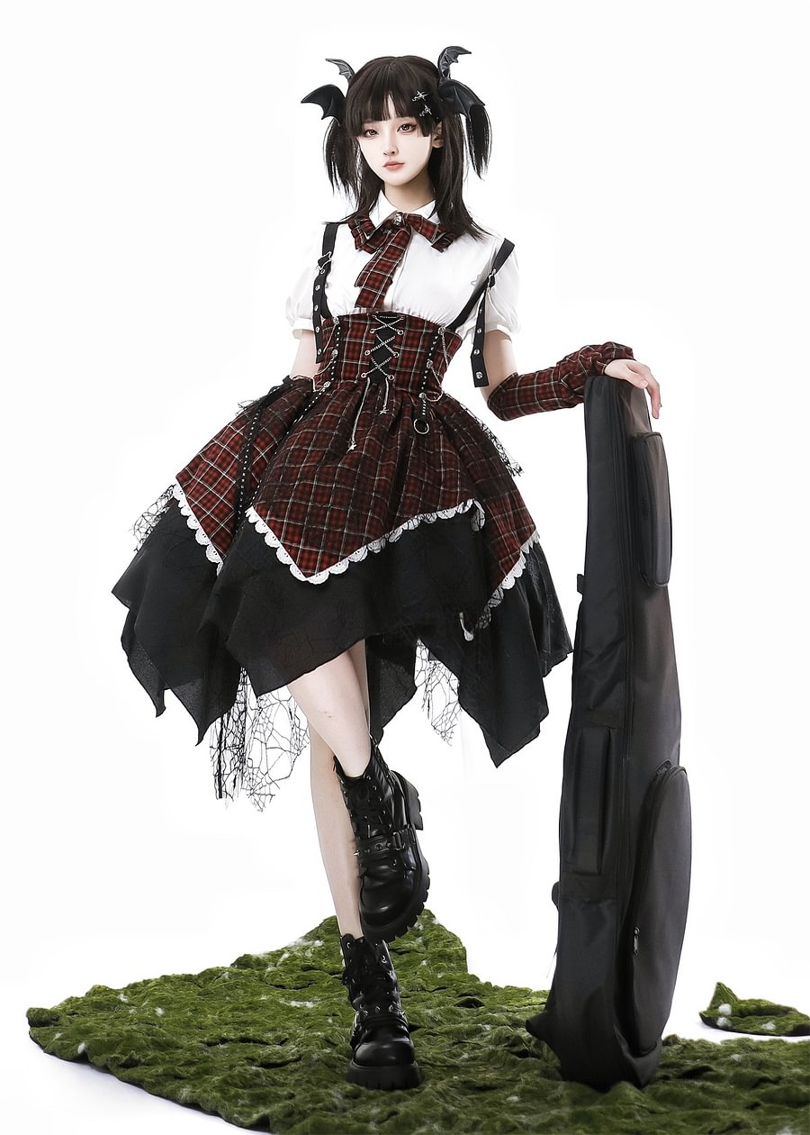 Ouji Fashion Lolita Sweet Hottie Abi Wind Lolita Black Dress