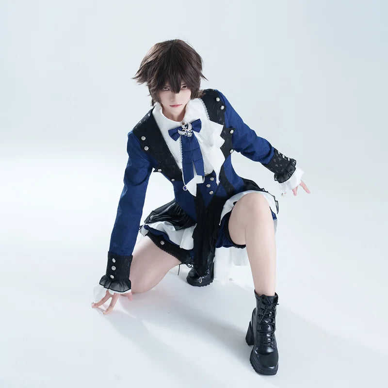 Ouji Fashion Regal Vintage Ensemble Zhengtai Lo Dress Gay Female Dress Baron Court Suit