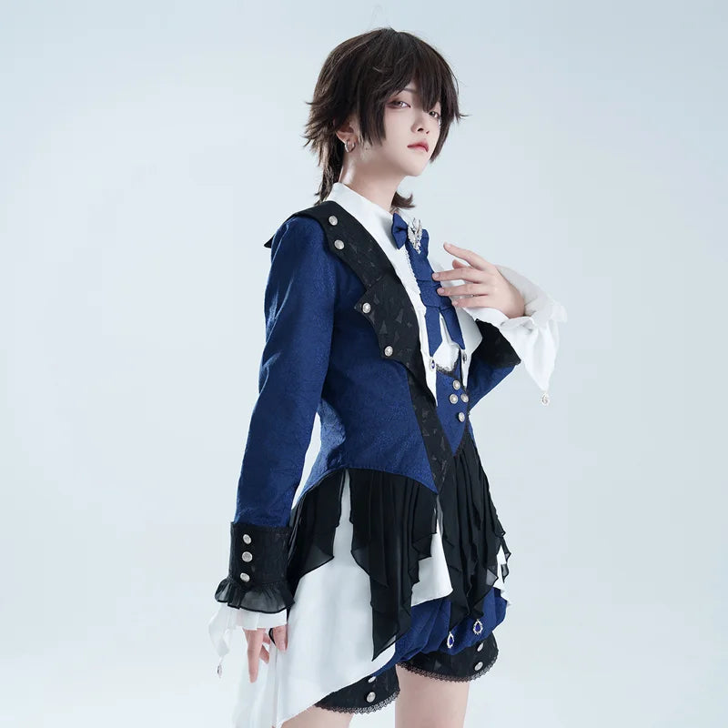 Ouji Fashion Regal Vintage Ensemble Zhengtai Lo Dress Gay Female Dress Baron Court Suit