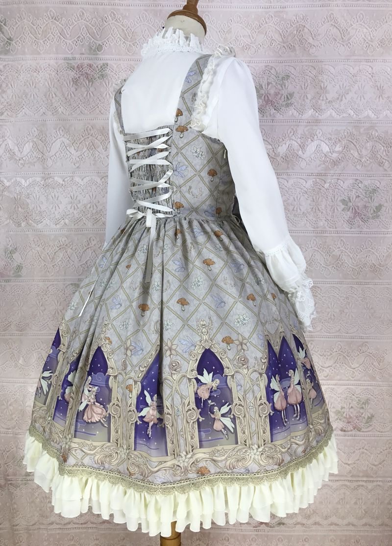Palace Classic Style Printed Lolita Dress JSK