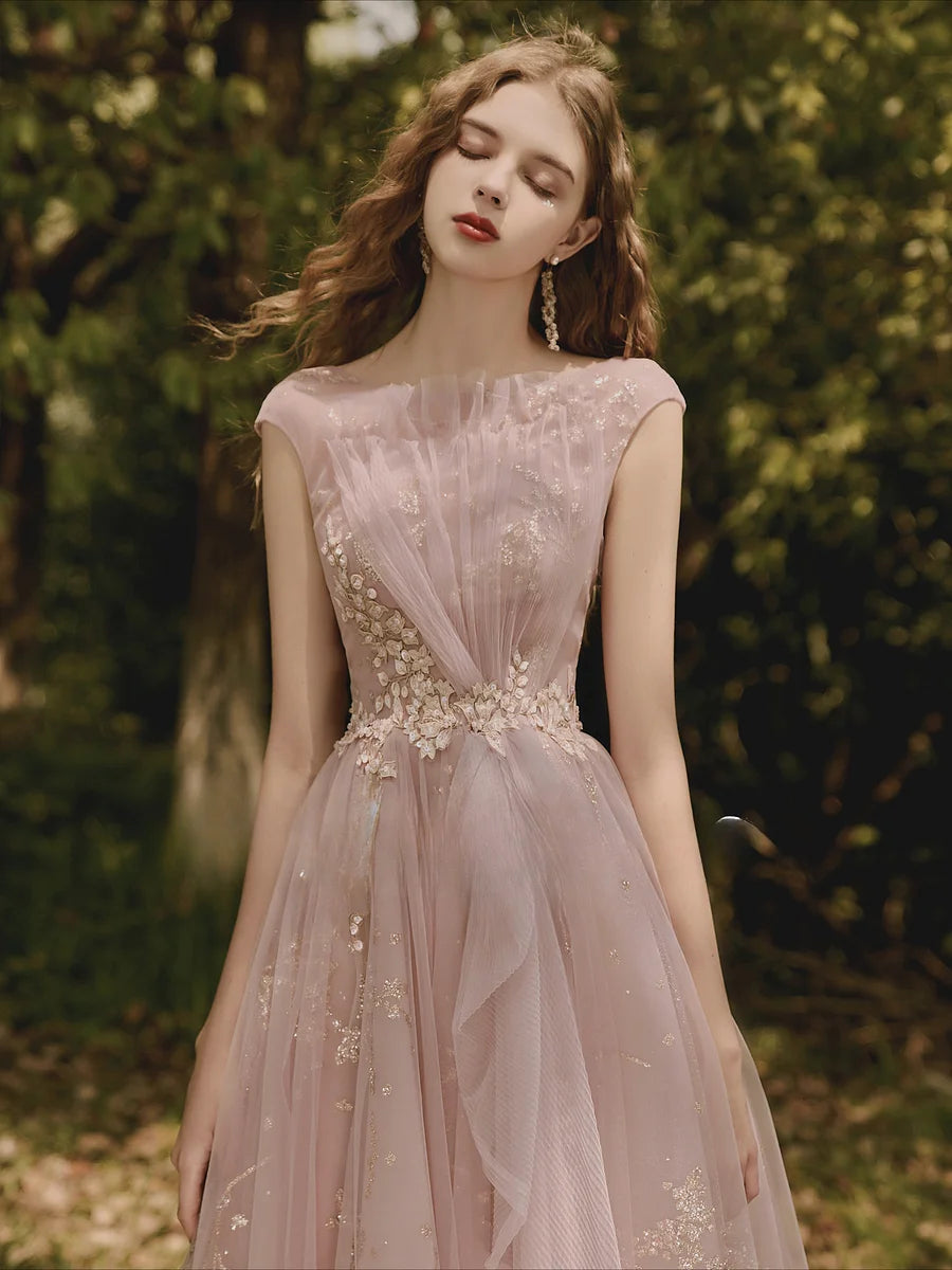 Dreamy Pink and Purple Long Gown Dress Lolita
