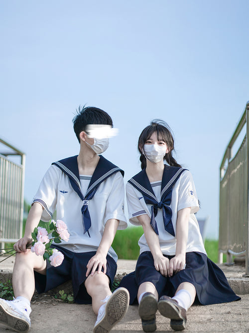 4XL Lolia Dress Plus Size Couple Style Japanese School Uniform Sailor Outfits