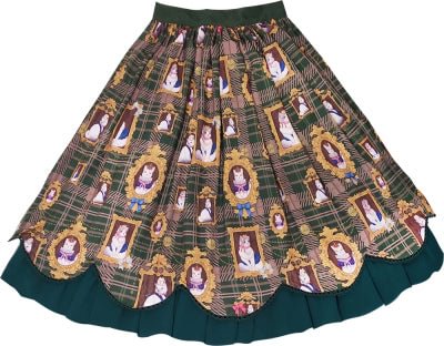 [Pre]Christmas Preppy Style Velvet Classic Lolita Skirt Vest Set Dress