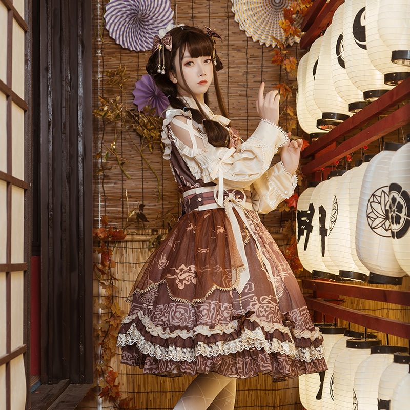 Qi Lolita Prom Dresses Lolita Dress Clothes Elegant Lolita Cake JSK Dress