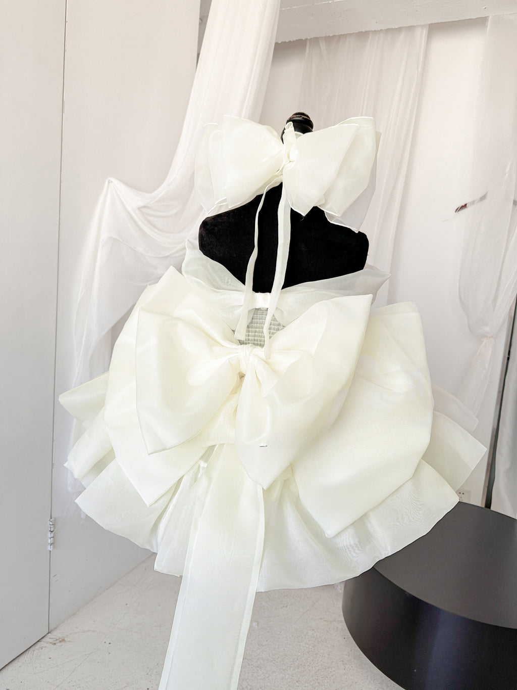 Hime Lolita Light Yellow Lace with Bow Princess Dress