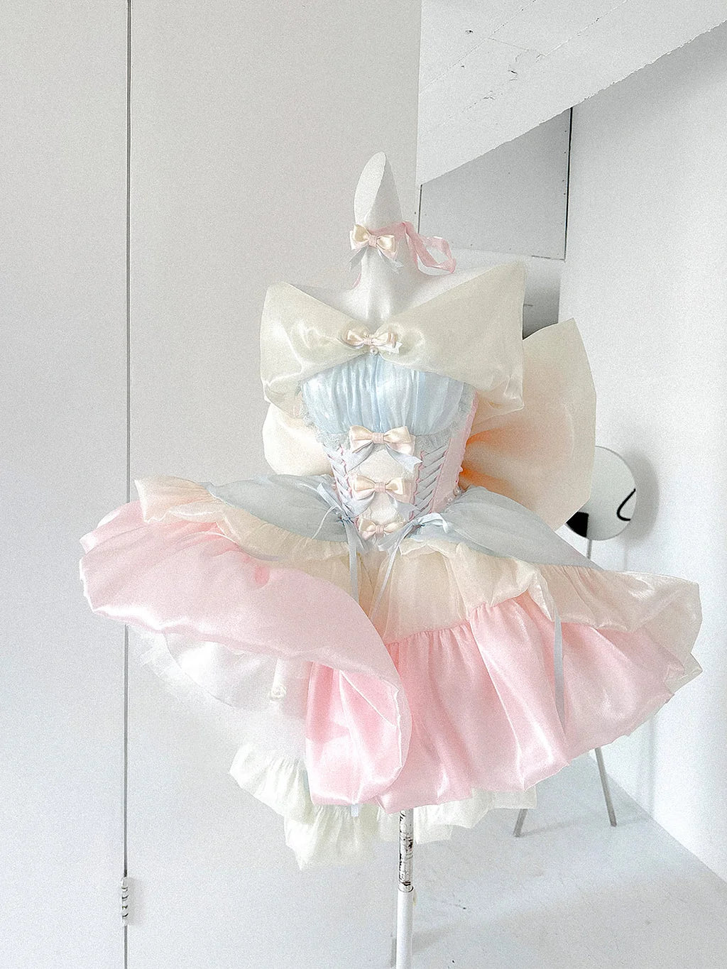 Hime Lolita Ballet Pink Cake Dress Princess-Themed Birthday Gown for Daily Party