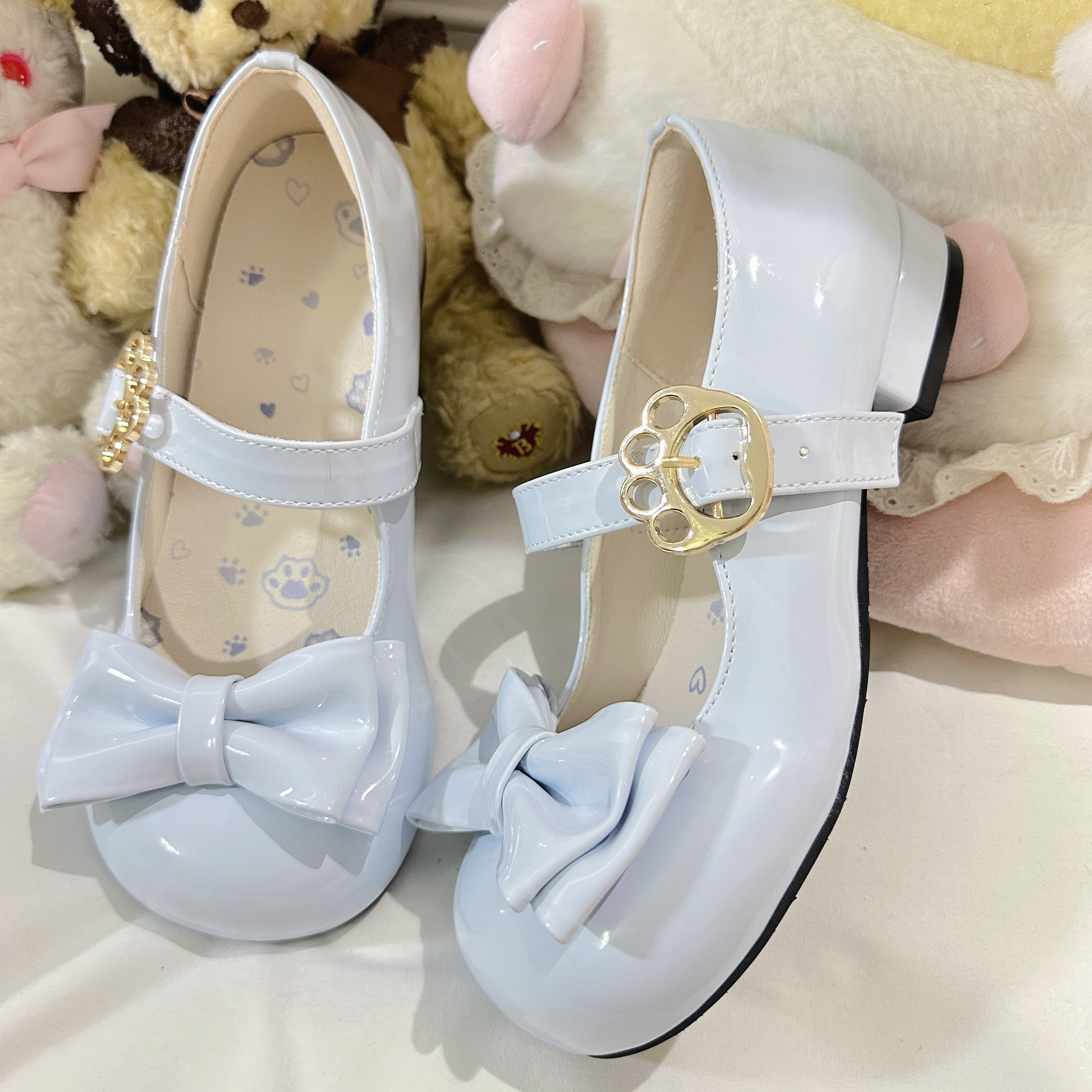 Sweet Lolita Shoes Whimsical Bear Platform Sneakers for Casual Wear