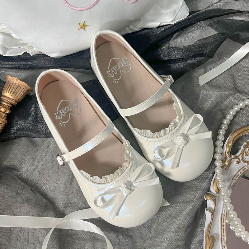Sweet Lolita Shoes Mary Jane Scalloped-Edge Lolita Essentials Spring Casual
