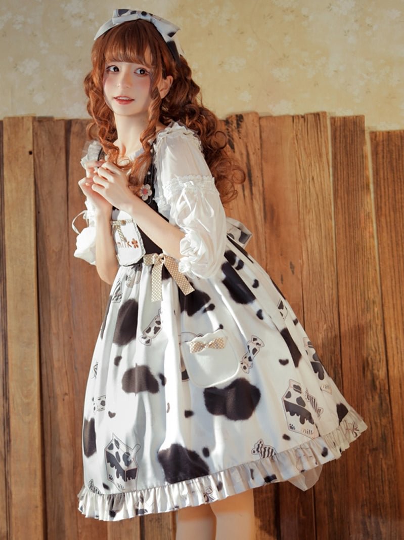 Sweet Milk Candy Kawaii Lolita JSK Dress KC