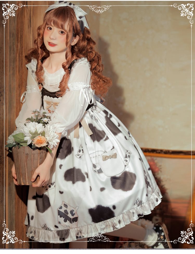 Sweet Milk Candy Kawaii Lolita JSK Dress KC