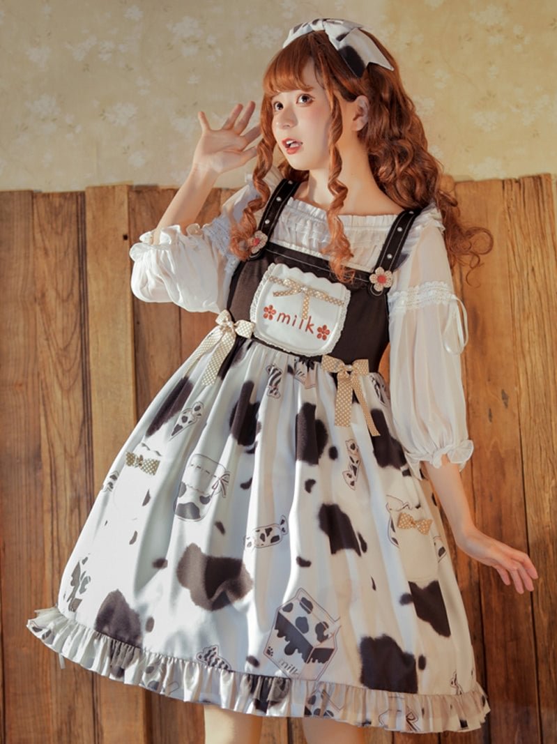 Sweet Milk Candy Kawaii Lolita JSK Dress KC