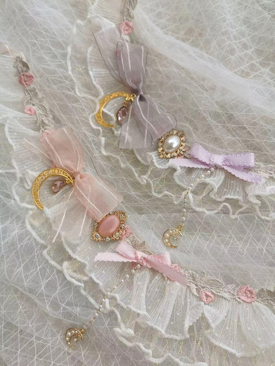 Tea Party Fashion Hime Lolita Pink Gorgeous Premium Long Lolita Lace JSK One Piece Dress