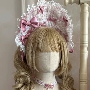 Tea Party Fashion Hime Lolita Sweetheart Pink Floral Gorgeous Long Sleeve Princess Dress Lolita