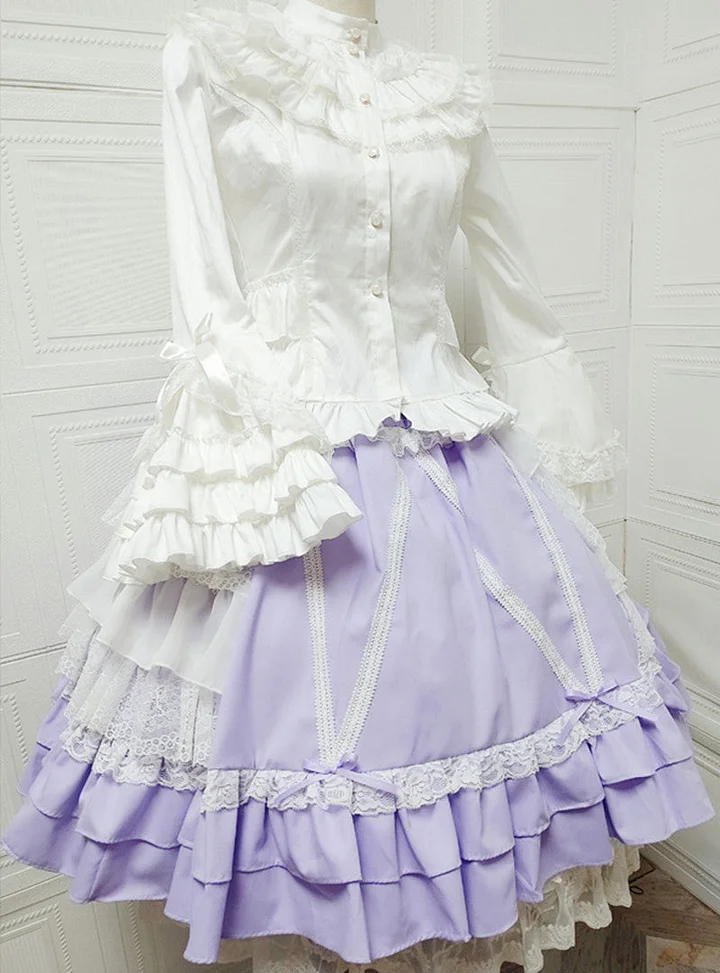 Vintage and Classic Lolita Elegant Victorian Lolita Sweet Lolita Blouse SK Ruffles Skirt Lolita Dresses