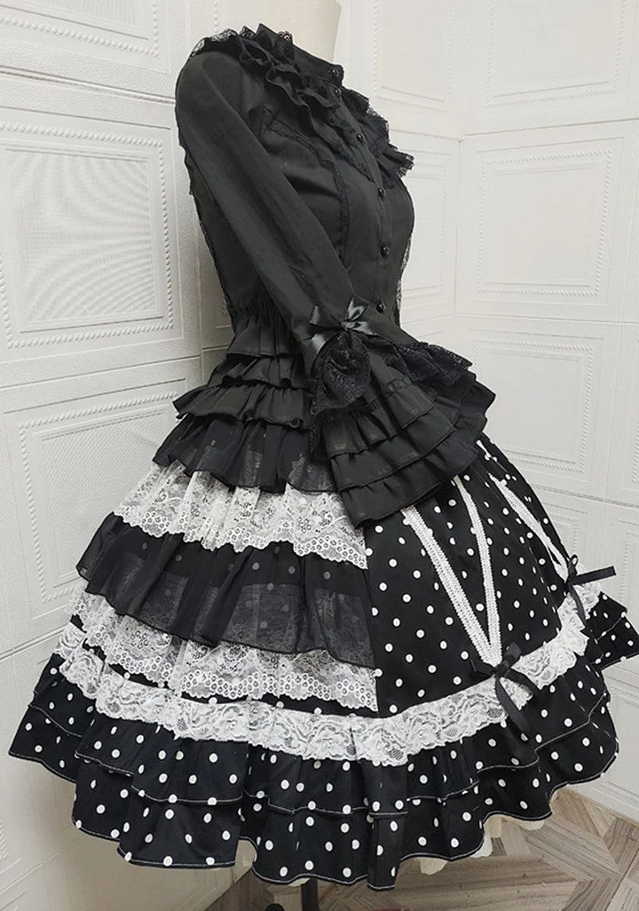 Vintage and Classic Lolita Elegant Victorian Lolita Sweet Lolita Blouse SK Ruffles Skirt Lolita Dresses