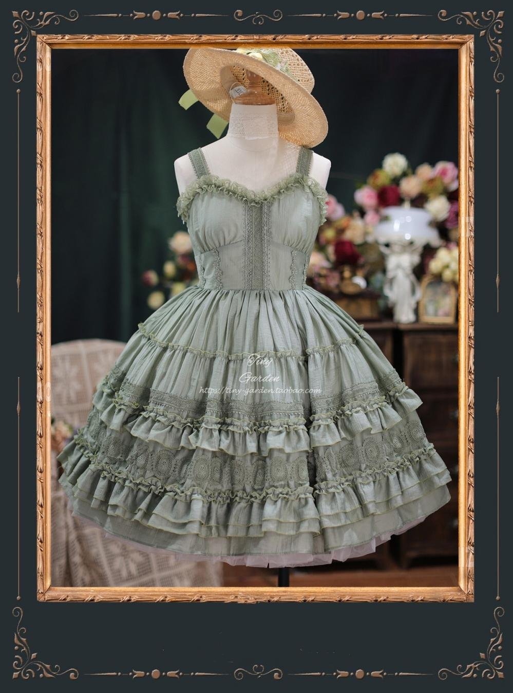 Hime Lolita Wedding White Purple Lace Sleeveless Dress