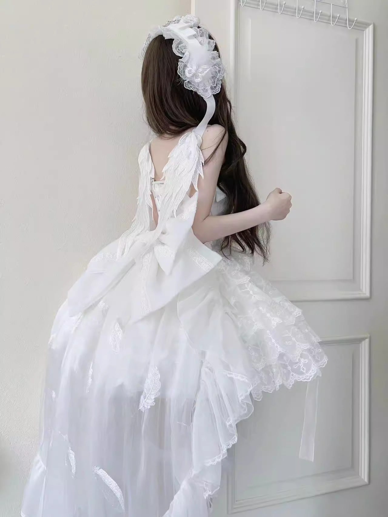 Hime Lolita Light Flower Fairy Beautiful Girl Student Day Bar Mitzvah Princess Dress