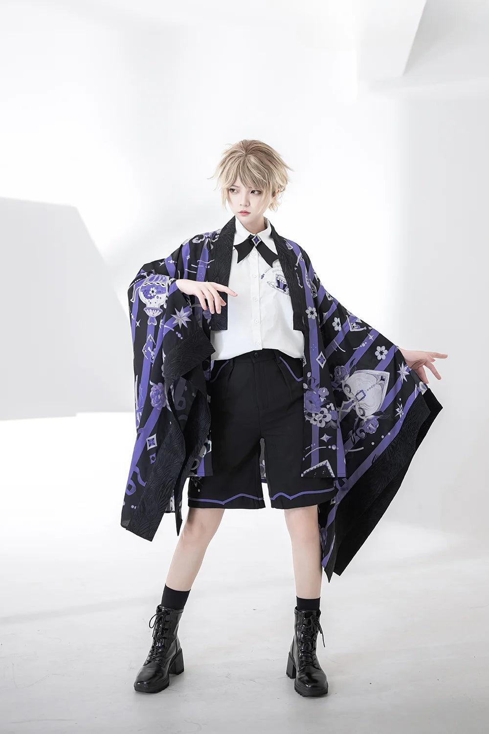 Ouji Fashion Summer Princess Chronicles  purple Cardigan