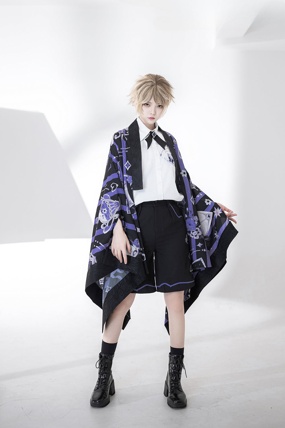 Ouji Fashion Summer Princess Chronicles  purple Cardigan